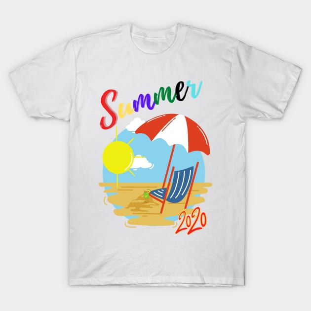 summertime T-Shirt by TeeZona